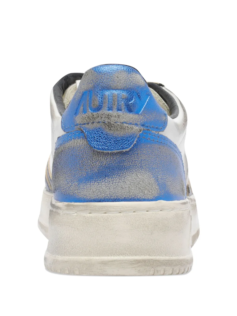 Autry leather logo sneakers White
