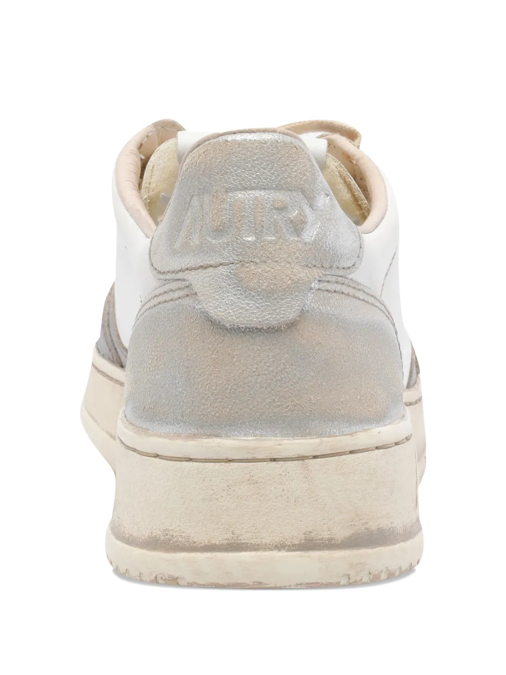 Autry leather logo sneakers White
