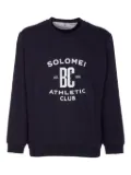 Brunello Cucinelli Athletic Club crewneck printed sweatshirt - Blue