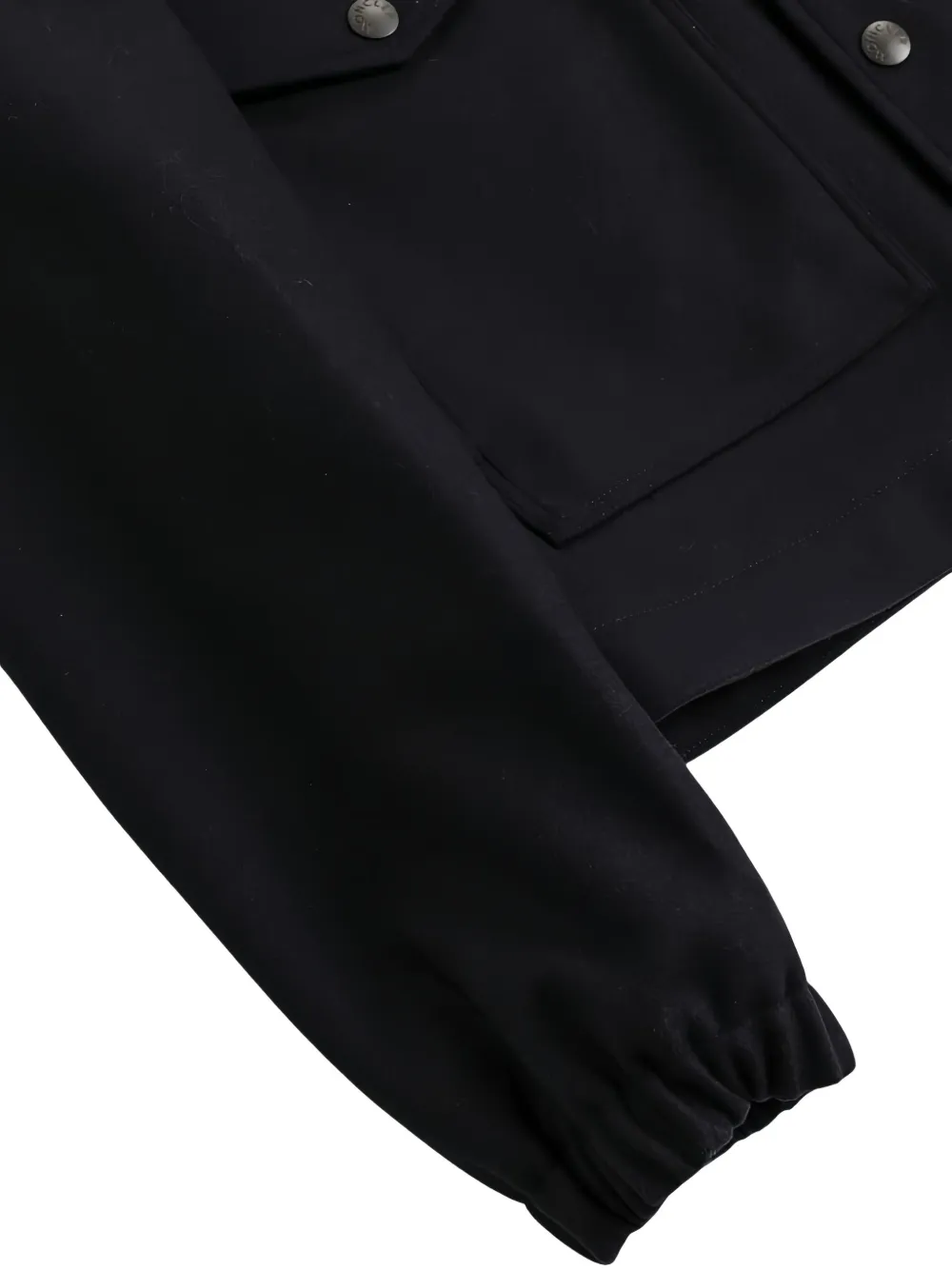 Moncler Fredarola wollen jas Zwart