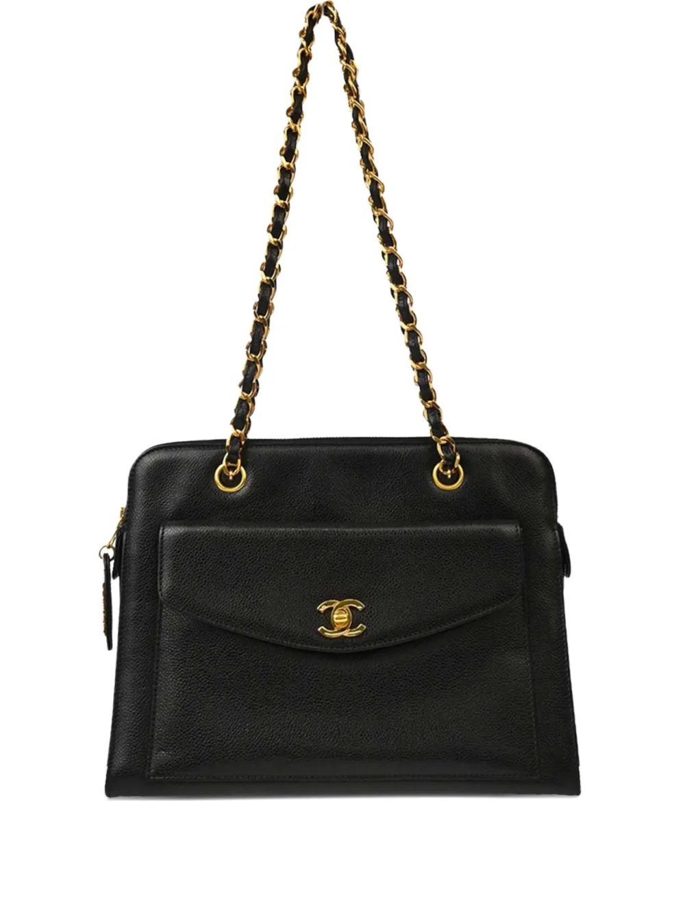 1998 caviar-leather chain-strap handbag