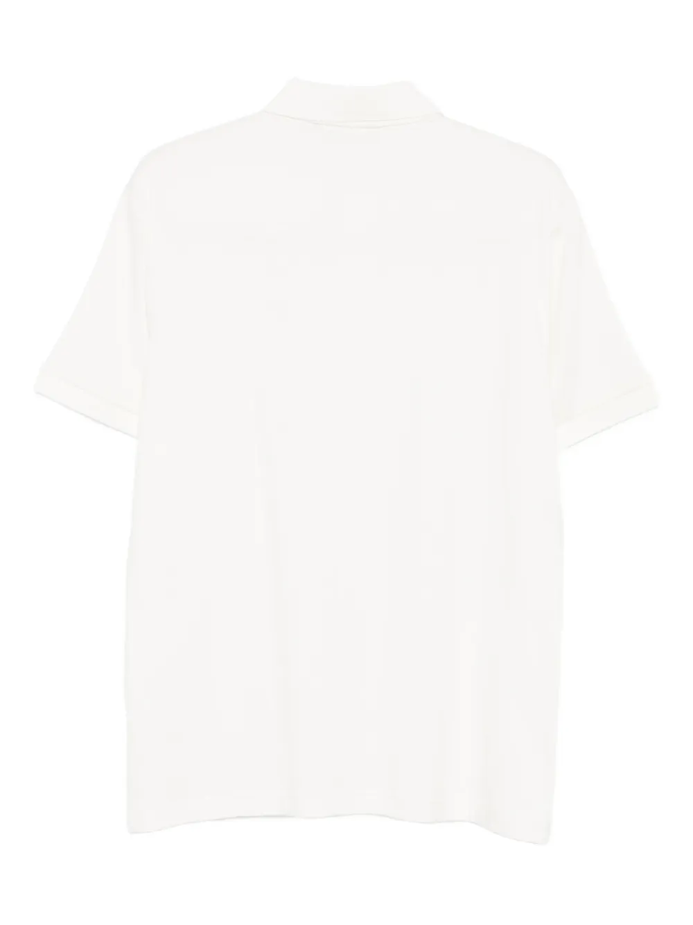 Ea7 Emporio Armani logo-print polo shirt - Wit