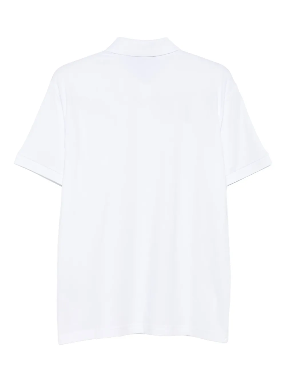 Ea7 Emporio Armani logo-print polo shirt - U0002 WHITE
