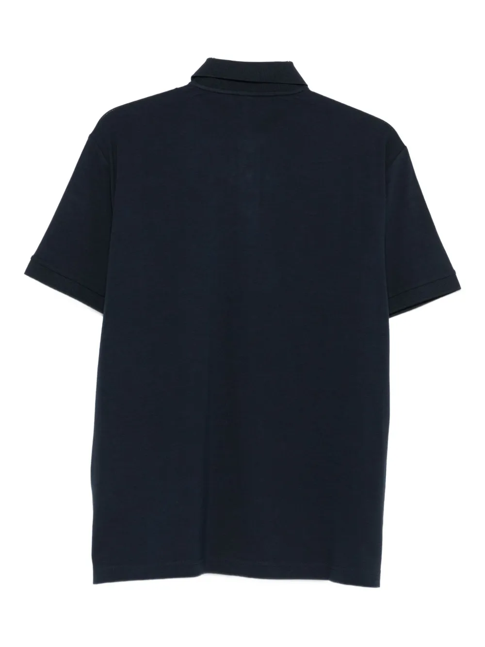 Ea7 Emporio Armani logo-print polo shirt Blauw