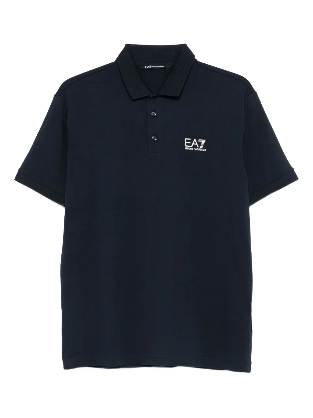 Ea7 Emporio Armani  polo à logo imprimé | bleu | Image 1