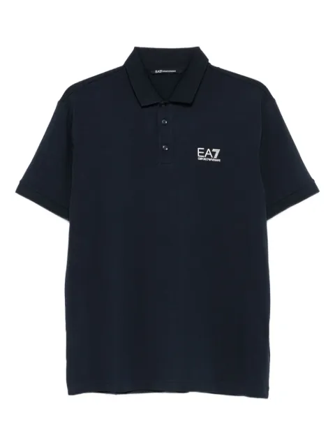 Ea7 Emporio Armani  logo-print polo shirt