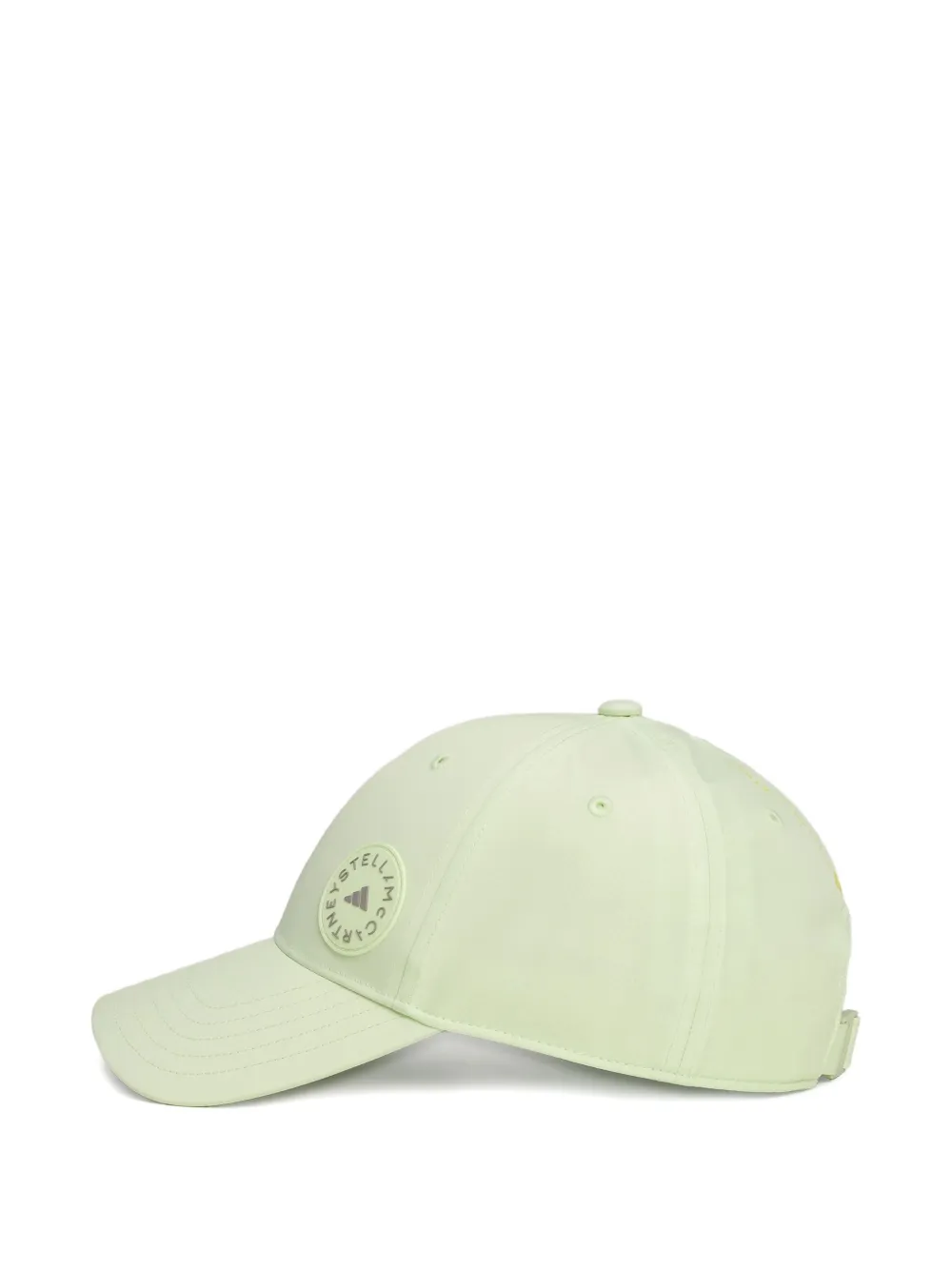 Adidas By Stella Mccartney Logo-patch Baseball Cap In Green