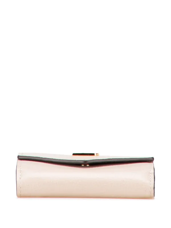 Louis Vuitton Pre-Owned 2021-2025 Leather Lockmini Compact Wallet