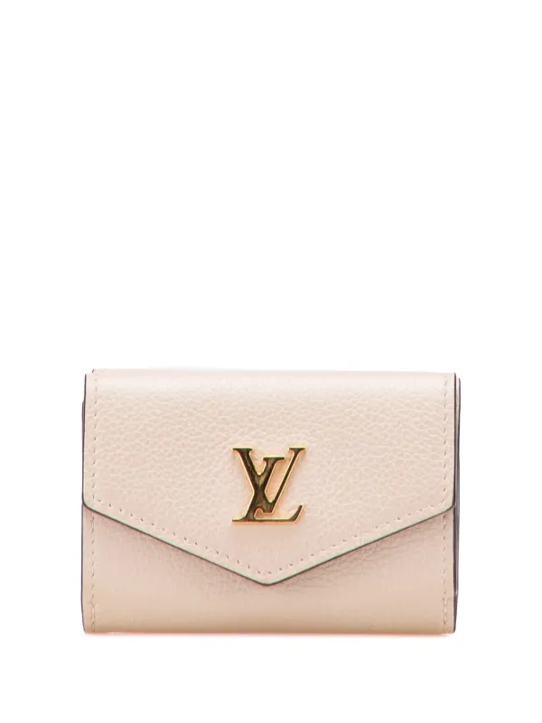 Louis Vuitton Pre-Owned 2021-2025 Leather Lockmini Compact Wallet Small  Wallets Brown FARFETCH IN