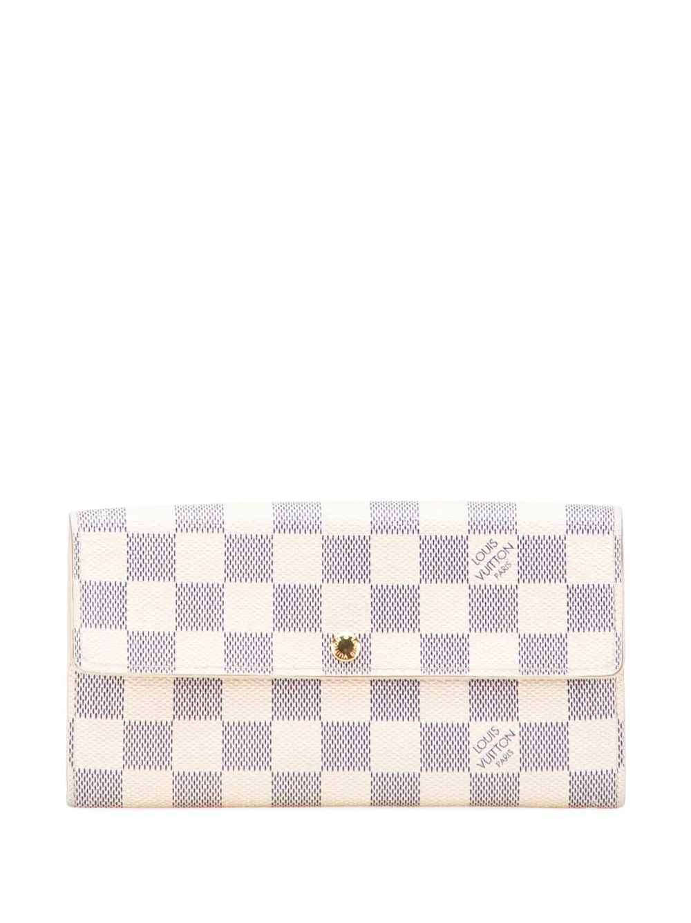 Louis Vuitton Pre-Owned 2008 Damier Azur Sarah Wallet long wallets - Louis Vuitton Pre-Owned 2008 Damier Azur Sarah Wallet long wallets -