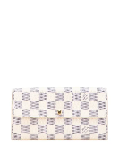 Louis Vuitton Pre-Owned 2008 Damier Azur Sarah Wallet long wallets