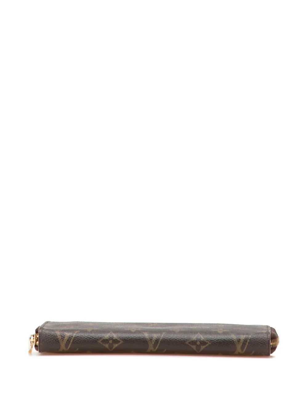 Pre-owned Louis Vuitton 2005 Monogram Zippy Organizer Wallet Long Wallets In Brown