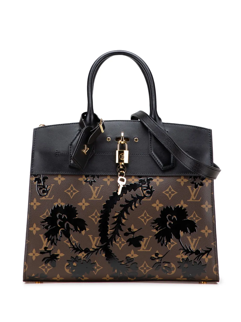 Louis Vuitton Pre-Owned 2018 Monogram City Steamer Blossom MM satchel Louis Vuitton Pre-Owned 2018 Monogram City Steamer Blossom MM satchel