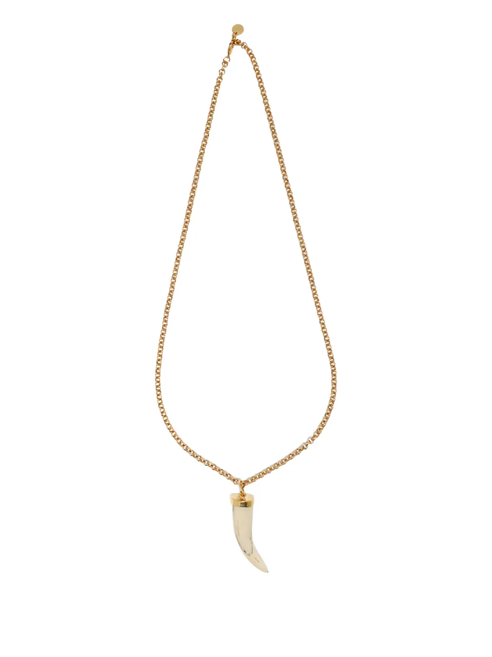 LUISA SPAGNOLI horn-pendant necklace | Gold | Image 1