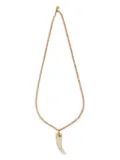 LUISA SPAGNOLI horn-pendant necklace - Gold