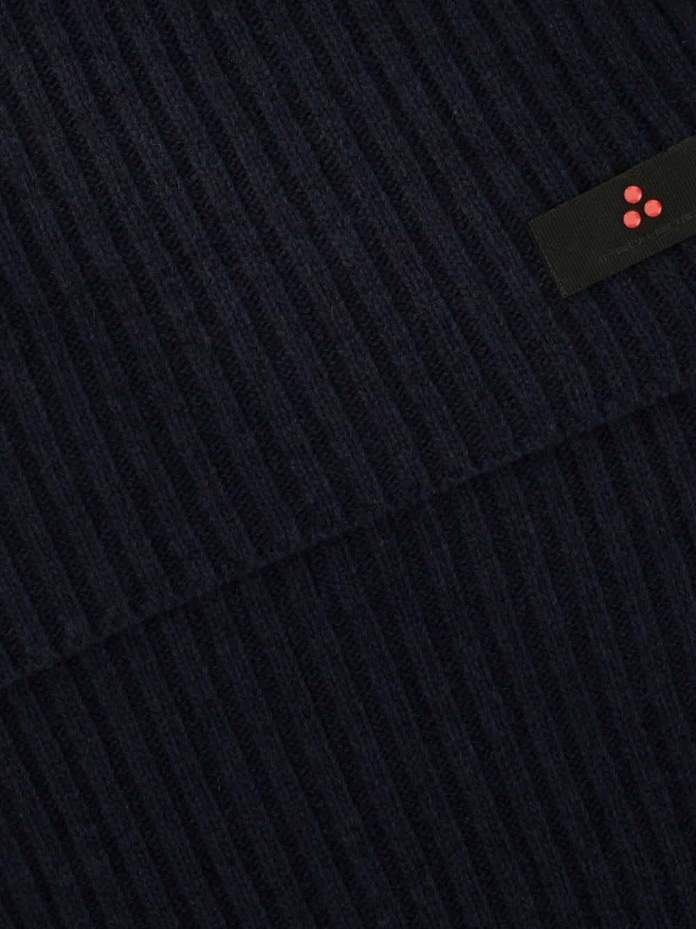 Peuterey Ribgebreide sjaal - Blauw