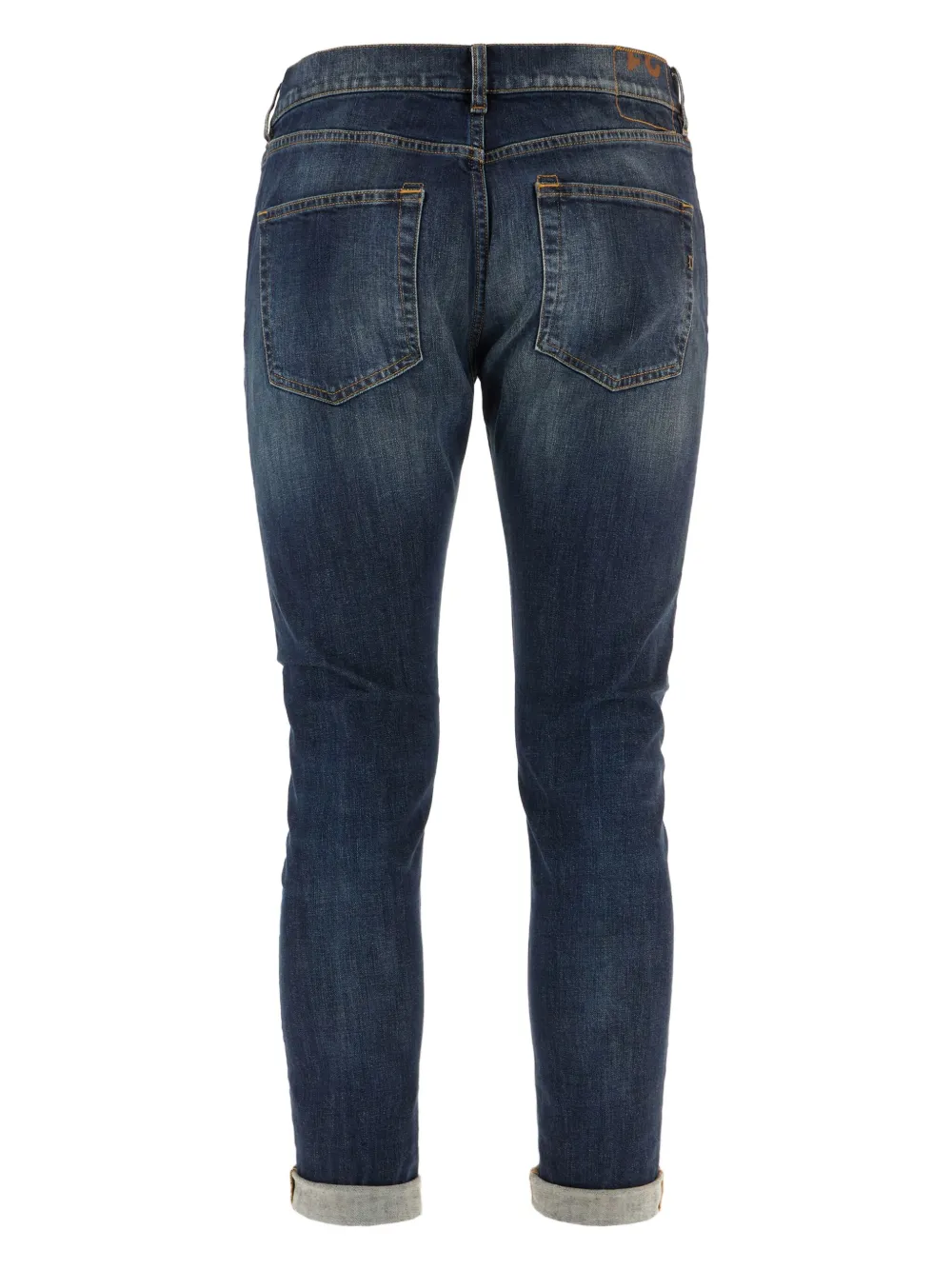 DONDUP Jeans met omgeslagen pijpen - Blauw