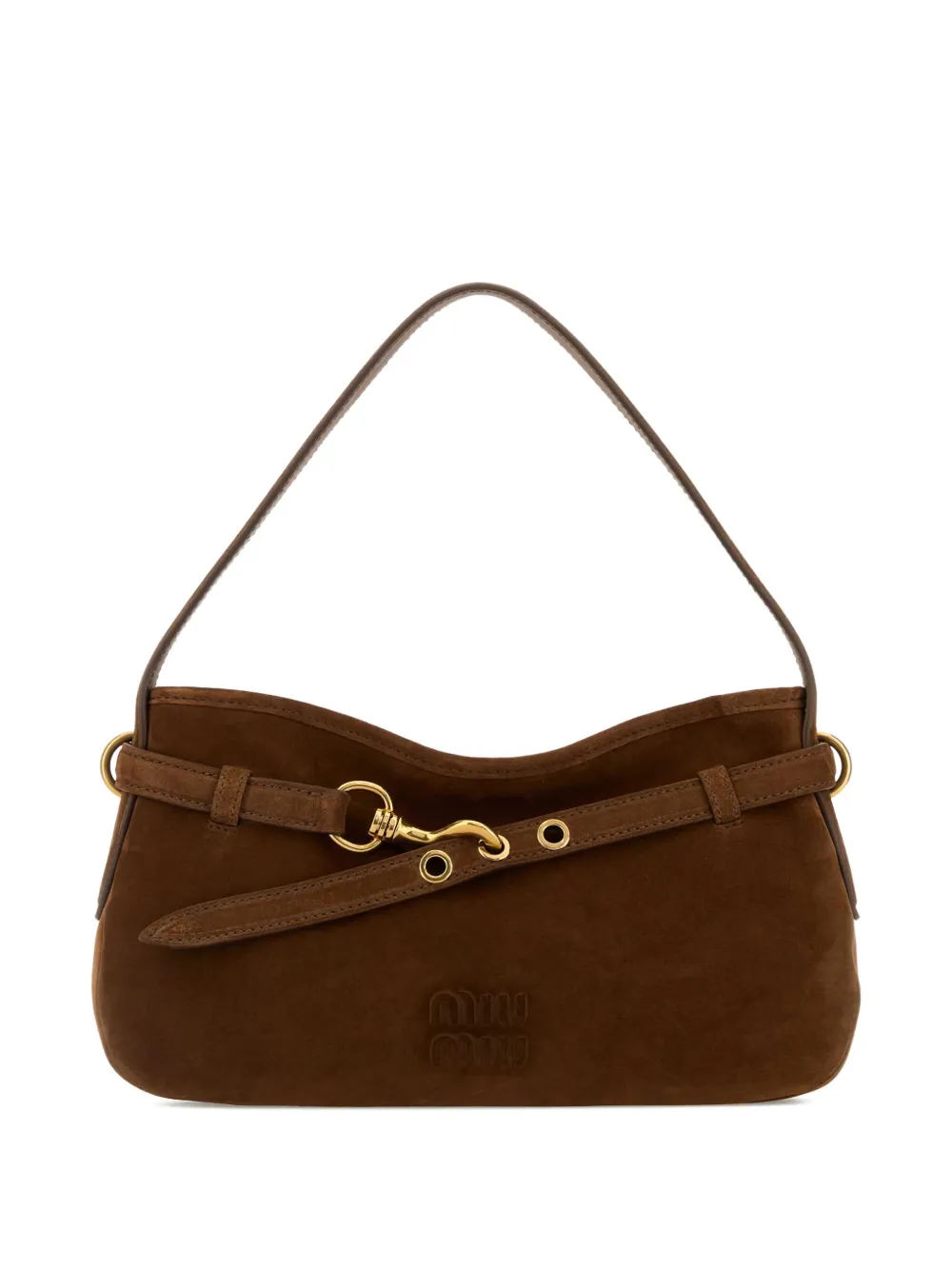 Miu Aventure kleine shopper Bruin
