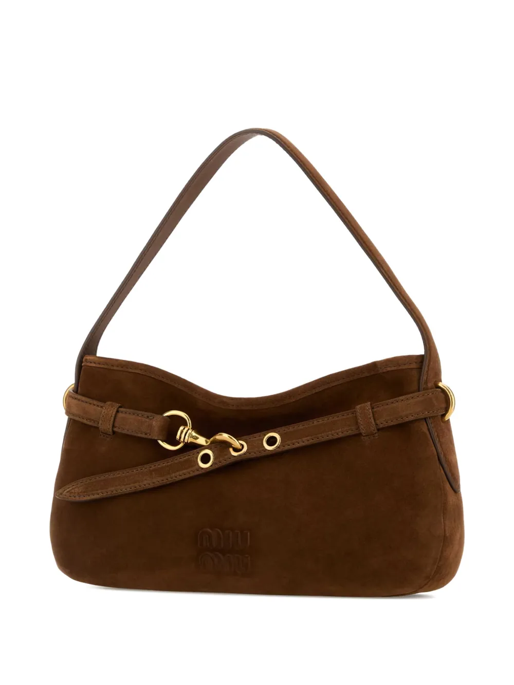 Miu Aventure kleine shopper Bruin