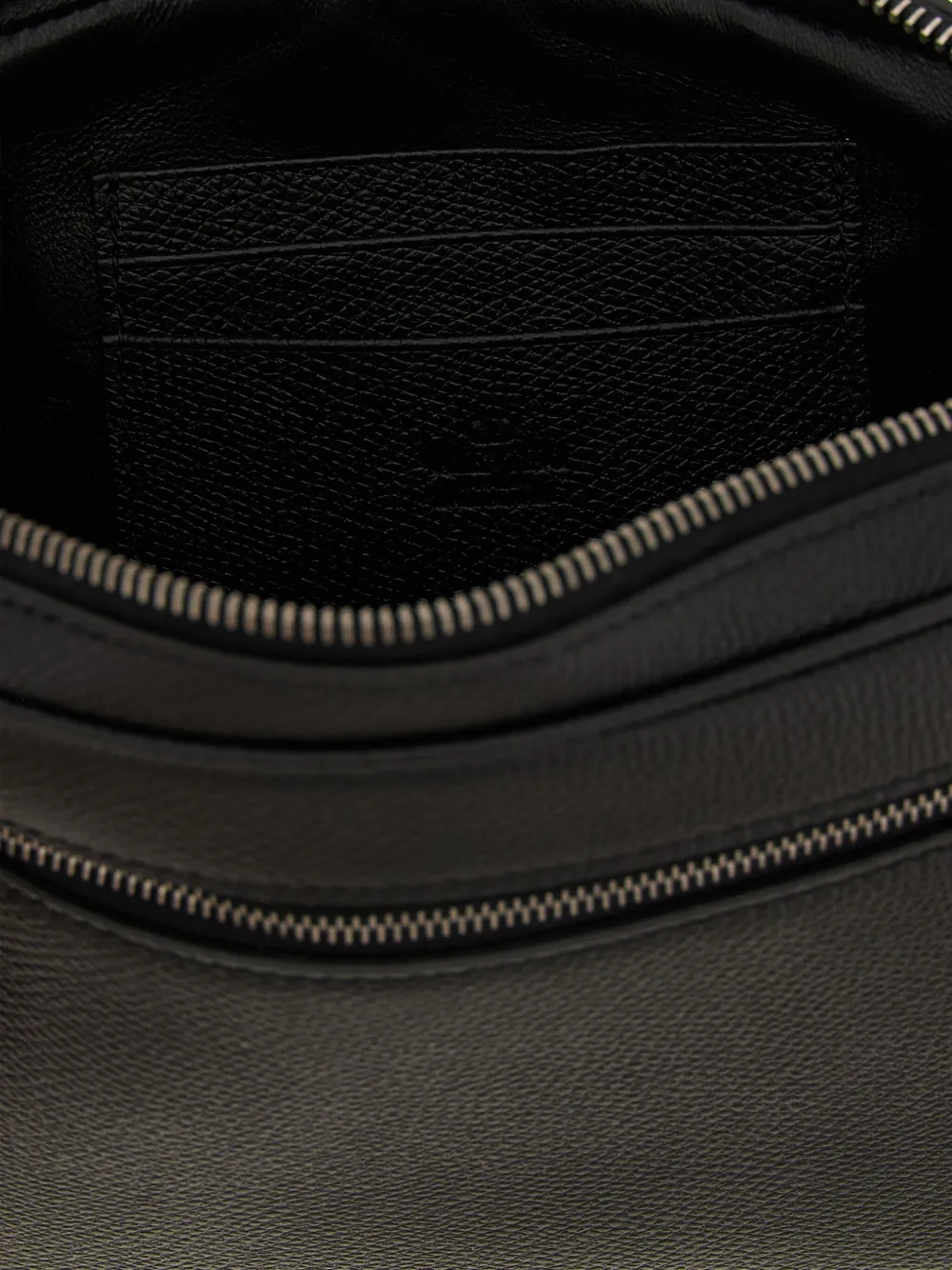 Valentino Garavani VLogo Signature clutch met rits Zwart
