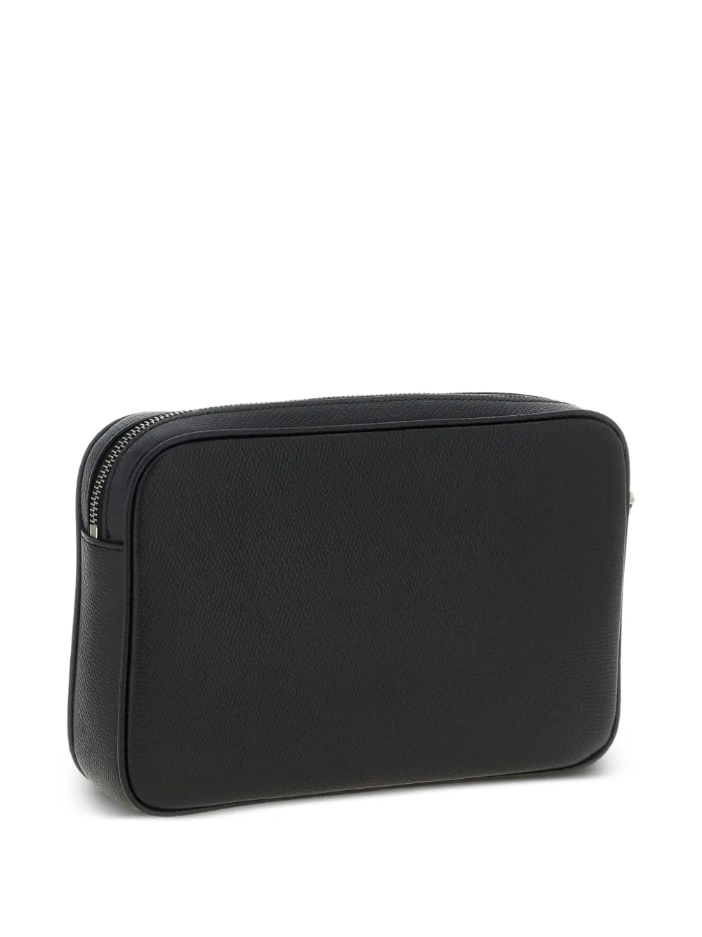 Valentino Garavani VLogo Signature clutch met rits - Zwart