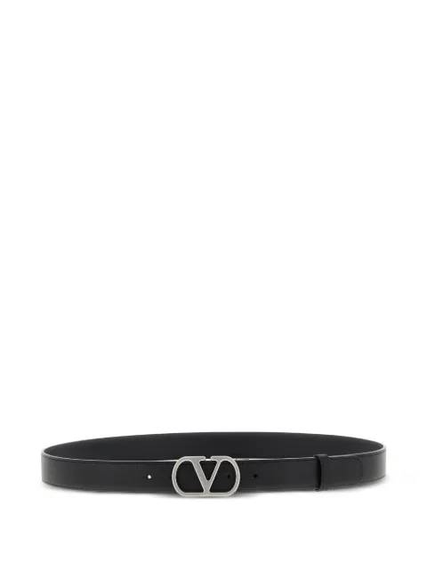 Valentino Garavani Vlogo Signature leather belt