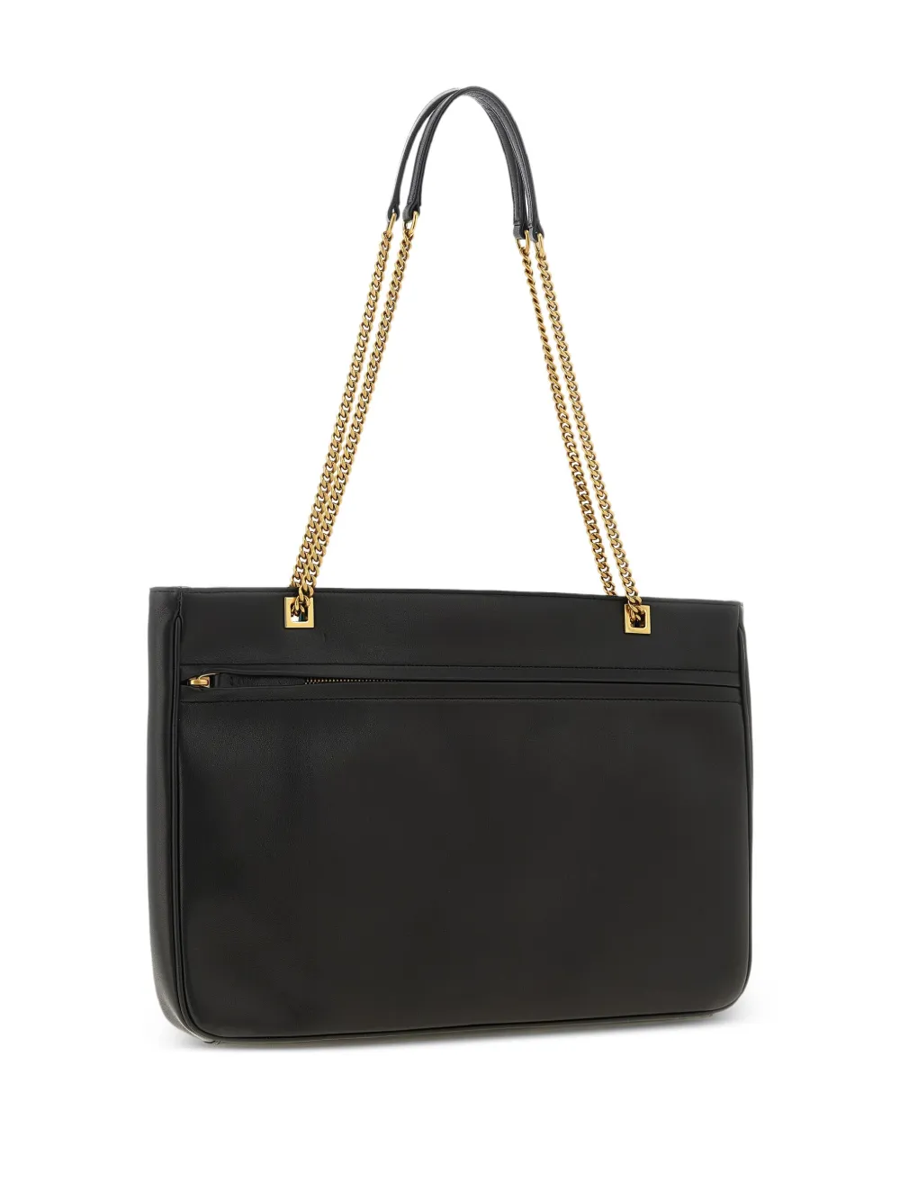Valentino Garavani Medium Viva Superstar shopper met ketting - Zwart