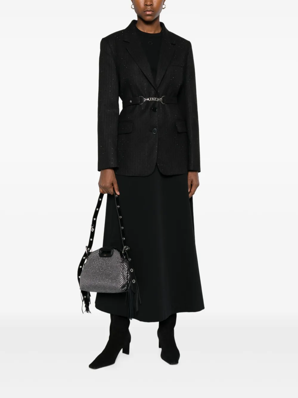 Maje Blazer mit Nadelstreifen | Blazer | Image 2