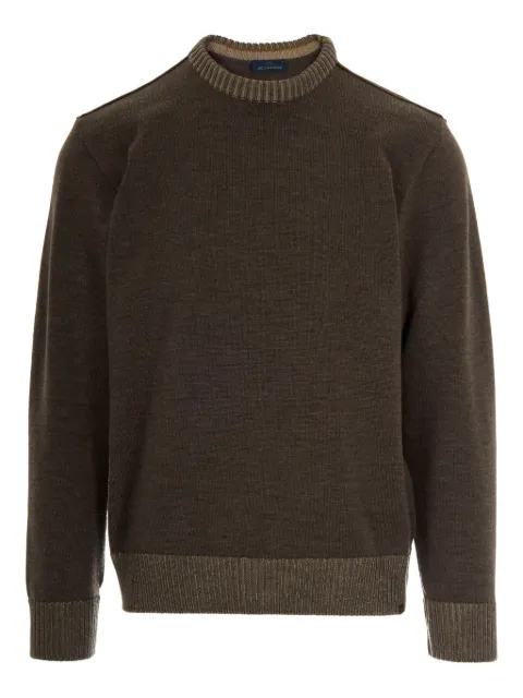 Paul & Shark ribbed-hem wool sweater