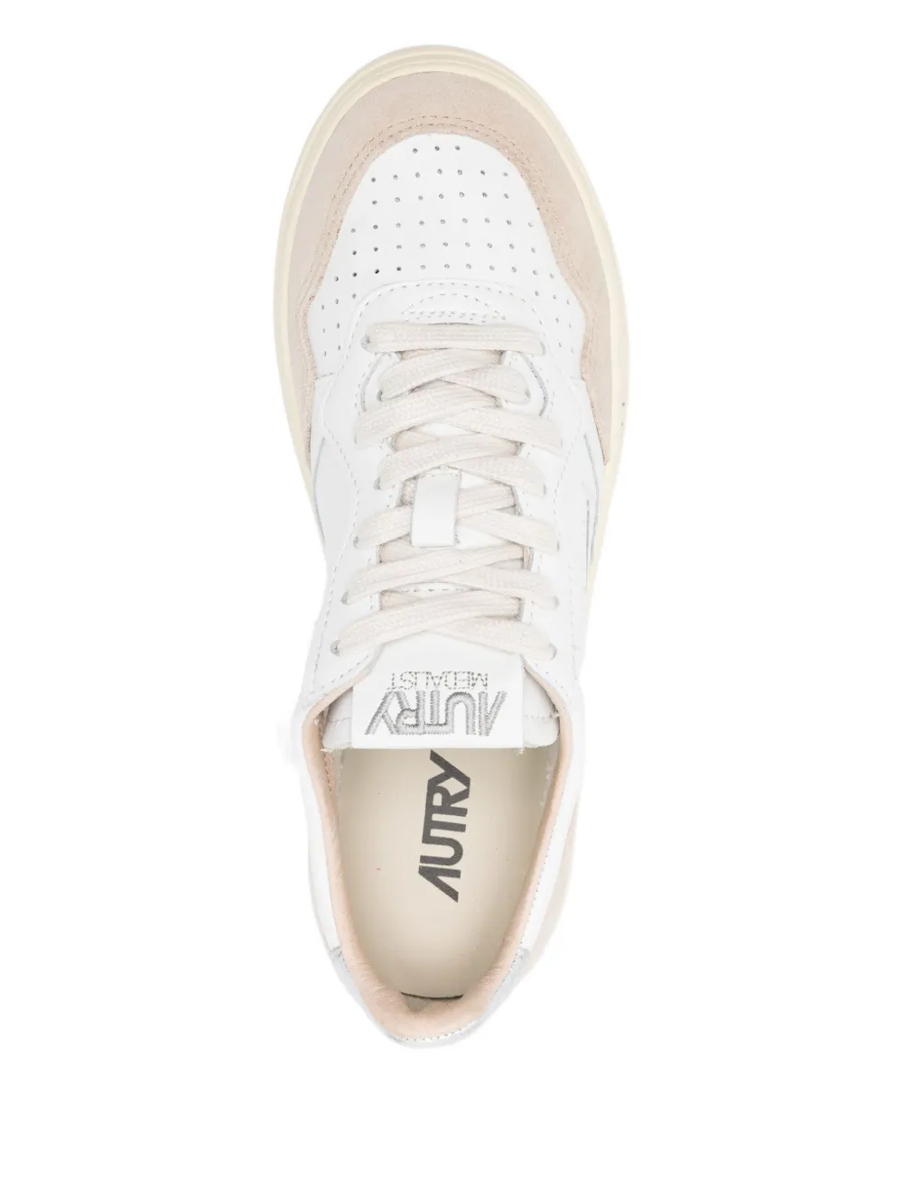 Autry Medalist leather sneakers White