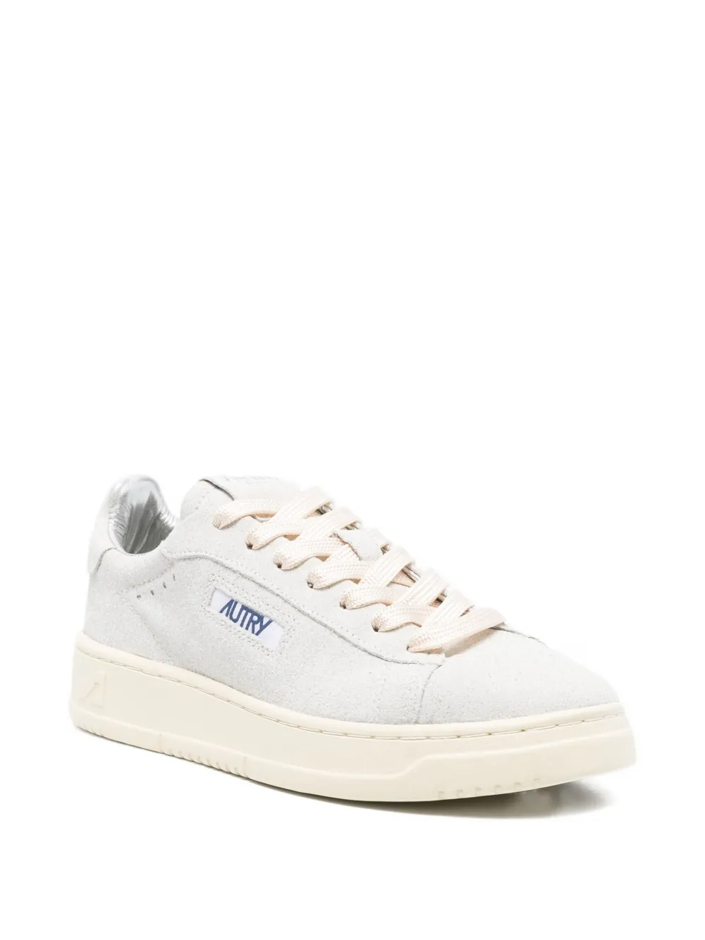 Autry Dallas suede low-top sneakers Neutrals