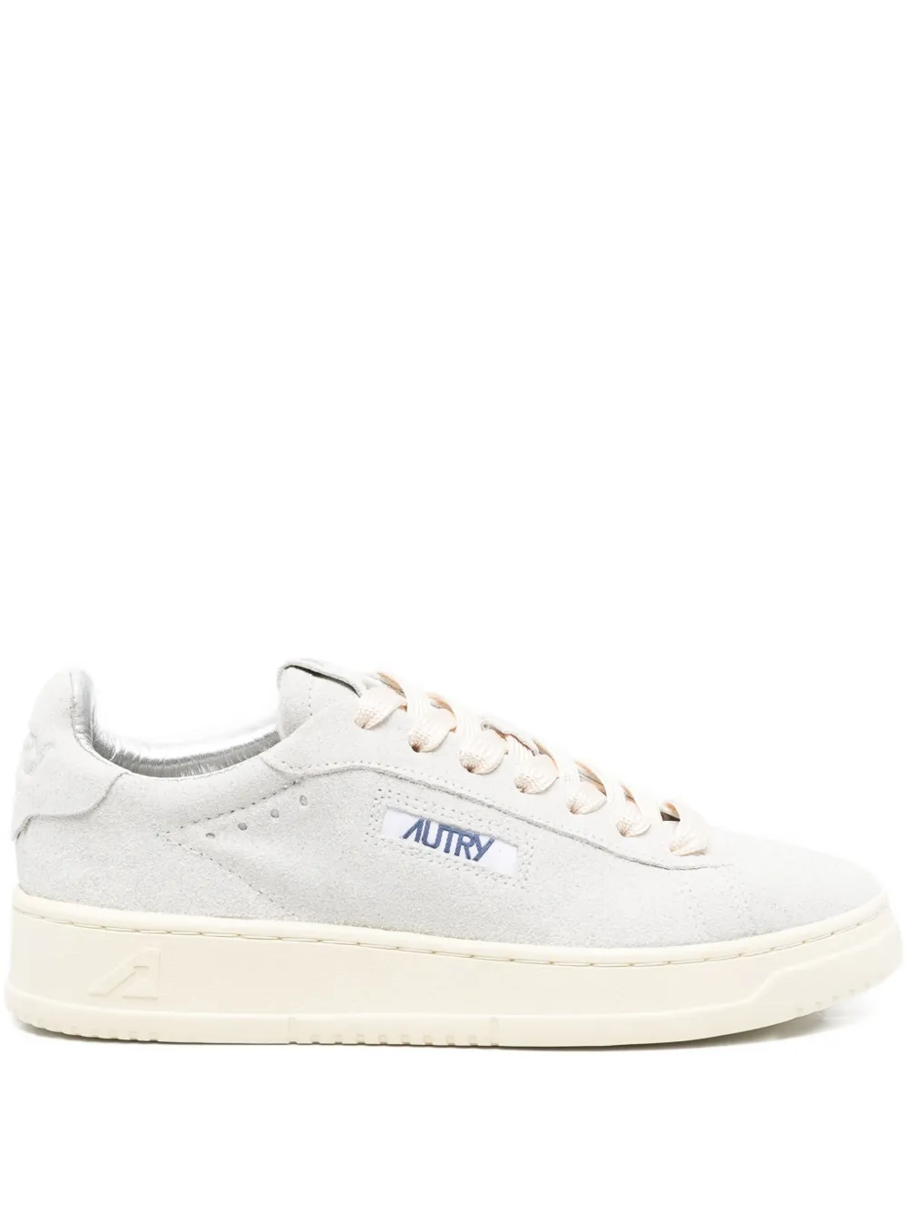 Autry Dallas suede low-top sneakers Neutrals