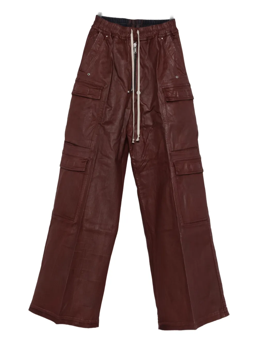 Rick Owens Drkshdw Brown Porterville Double Cargo Jumbo Bela Trousers In Brown