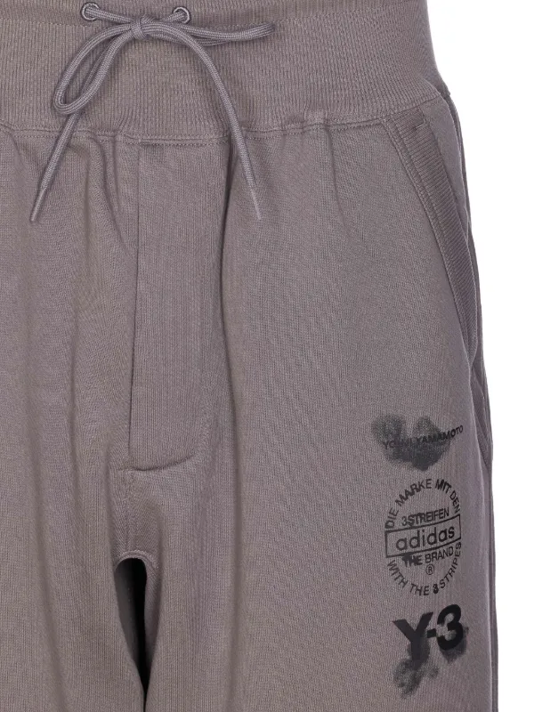 Y-3 x Adidas Cuffed Track Pants | Grey | FARFETCH