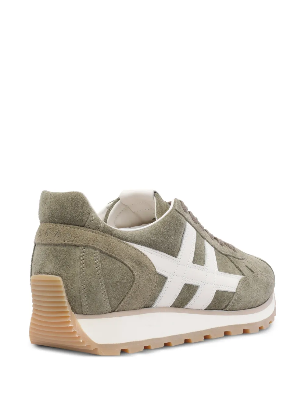 Hogan 86er lace-up suede sneakers Green