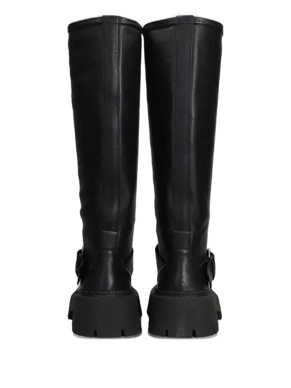 Vic Matie leather knee-high boots Zwart