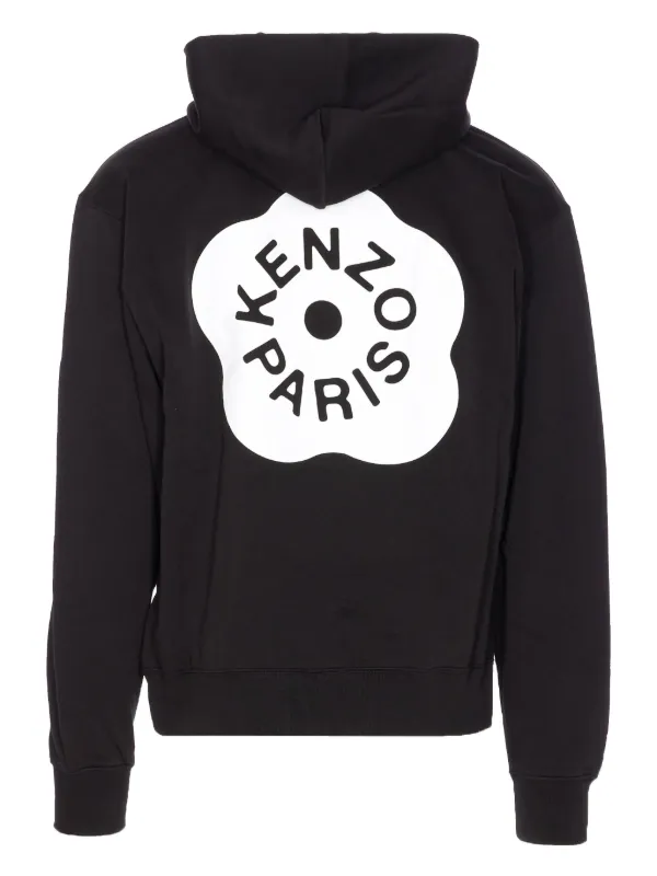 Kenzo ロゴ パーカー | ブラック | FARFETCH JP