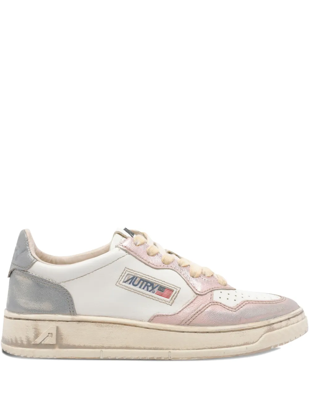 Autry leather sneakers White