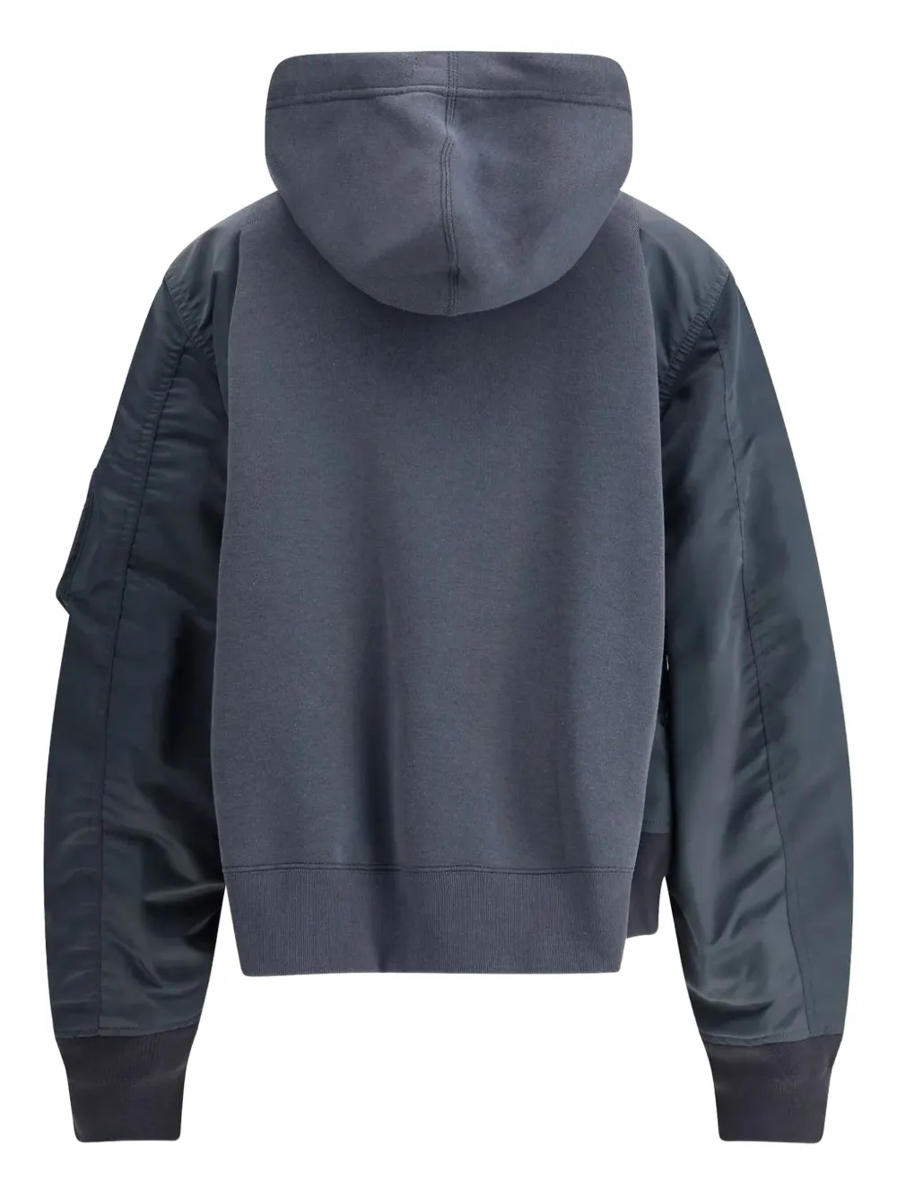 sacai Hoodie met rits Blauw