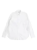 Jil Sander concealed button-cuffs shirt - White