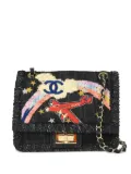CHANEL Pre-Owned 2007 Mademoiselle Lock shoulder bag - Blue