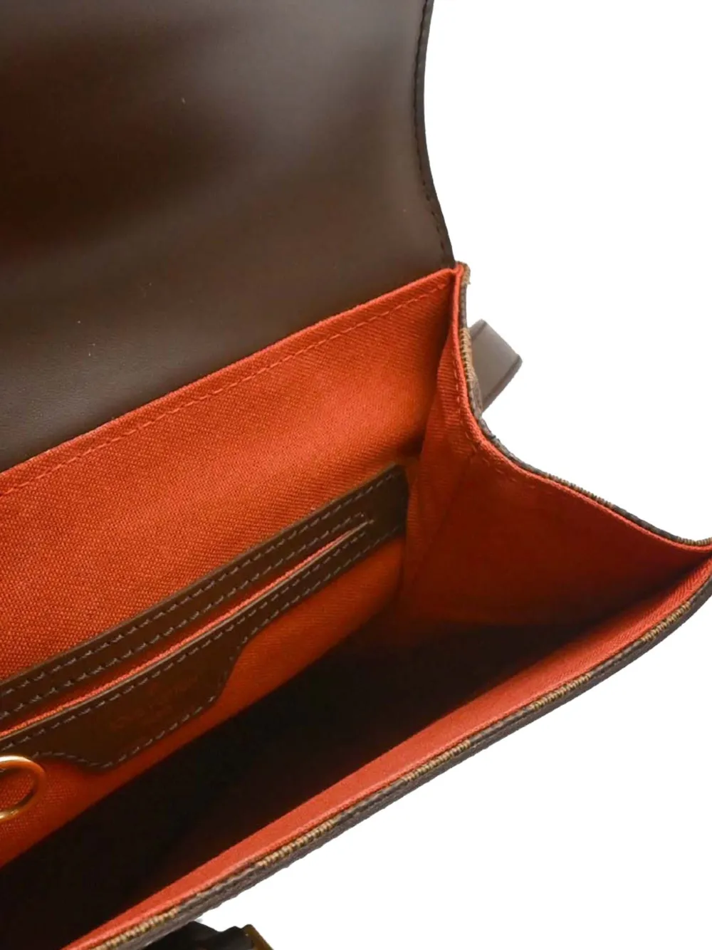 Pre-owned Louis Vuitton 2002 Soho Backpack In Brown