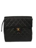 CHANEL Pre-Owned 1997 quilted backpack - Black