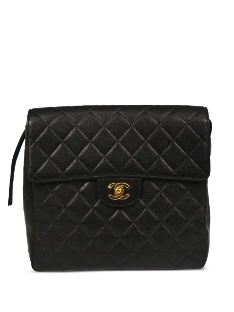 CHANEL Pre-Owned 1997 퀼팅 백팩