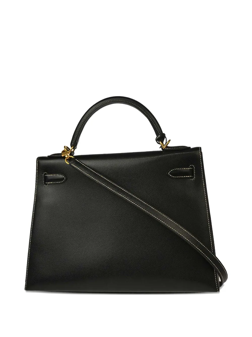 Hermès Pre-Owned 2001 Lisse Kelly 32 Sellier handbag | Pre-Owned | Image 2