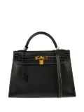 Hermès Pre-Owned 2001 Lisse Kelly 32 Sellier handbag - Black