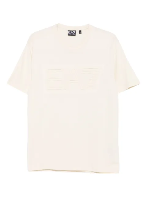 Ea7 Emporio Armani embossed-logo T-shirt