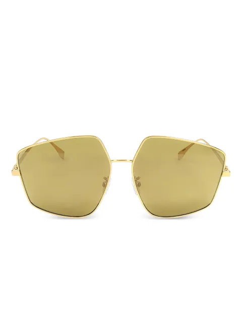 FENDI geometric-frame sunglasses