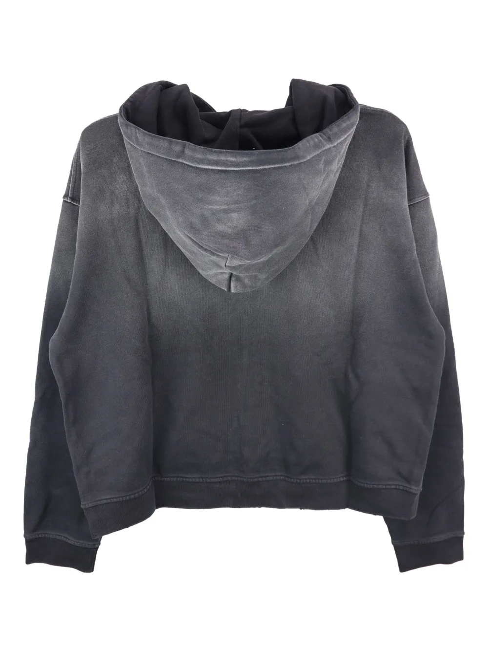 NO/FAITH STUDIOS faded-wash zip-up hoodie | Grau | Image 1