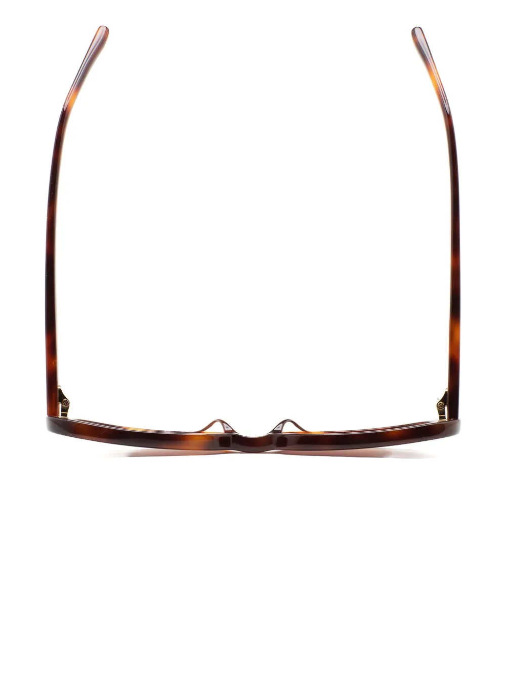 Kaleos Stirling zonnebril met ovalen montuur van schildpadschild-effect Bruin